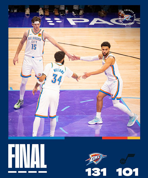 12月08日 NBA常规赛 雷霆vs爵士 全场录像及集锦